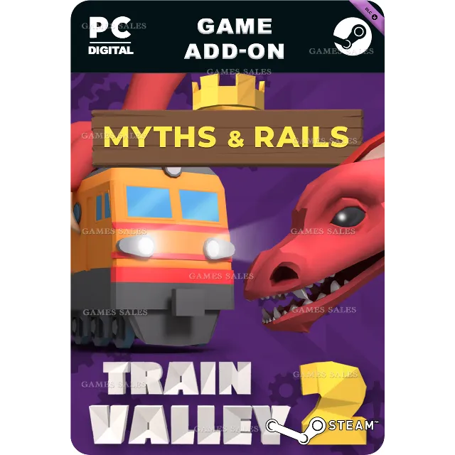 ✅💙TRAIN VALLEY 2 - MYTHS AND RAILS💙STEAM GIFT🤖АВТО