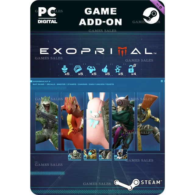 ✅💙EXOPRIMAL - OVERDRIVE KIT 2💙STEAM GIFT🤖АВТО