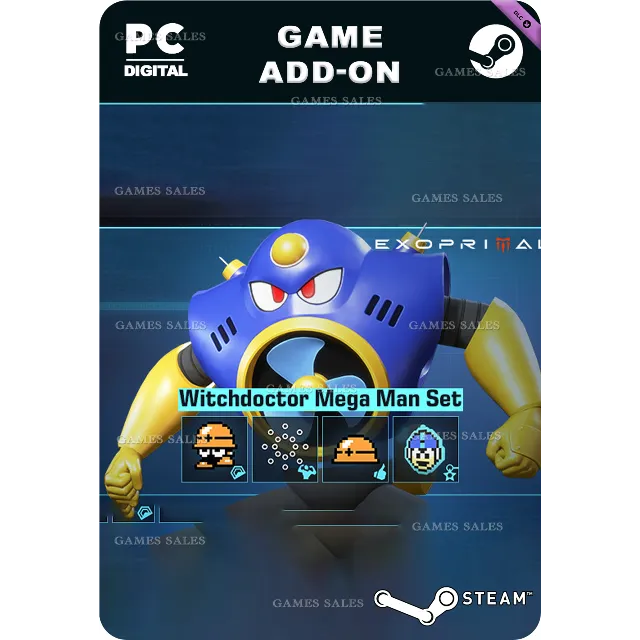 ✅💙EXOPRIMAL - НАБОР MEGA MAN ДЛЯ ЗНАХАРЯ💙STEAM GIFT🤖