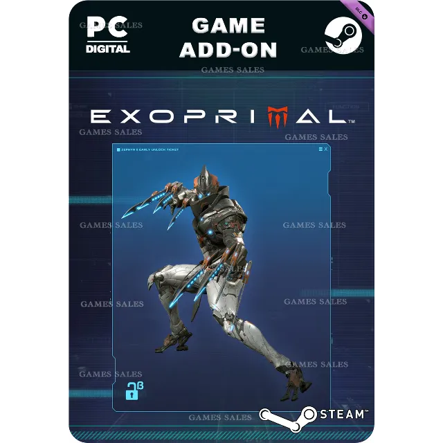✅💙EXOPRIMAL - РАННИЙ ДОСТУП К ЗЕФИРУ Β💙STEAM GIFT🤖