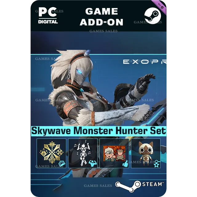 ✅💙EXOPRIMAL - НАБОР MONSTER HUNTER ДЛЯ АЭРОВОЛНЫ💙