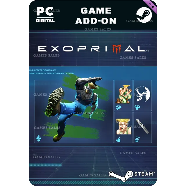 ✅💙EXOPRIMAL - НАБОР ЗЕФИРА ДЛЯ STREET FIGHTER💙STEAM