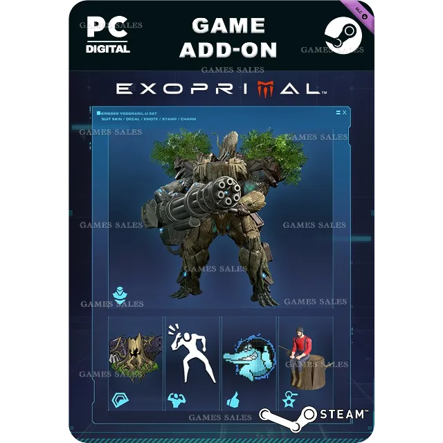✅💙EXOPRIMAL - КОМПЛЕКТ «КРИГЕР: ИГГДРАСИЛЬ-U»💙STEAM