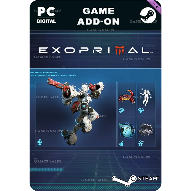 ✅💙EXOPRIMAL - КОМПЛЕКТ «НИМБУС: MОДНАЯ БАНШИ»💙STEAM