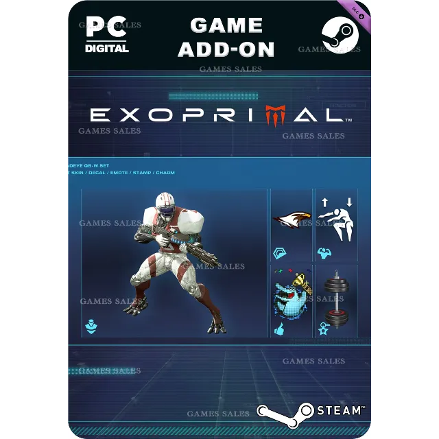 ✅💙EXOPRIMAL - КОМПЛЕКТ «СНАЙПЕР: QB-W»💙STEAM GIFT🤖