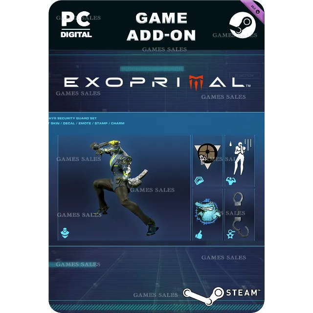 ✅💙EXOPRIMAL - КОМПЛЕКТ «ЗЕФИР: СЛУЖБА БЕЗОПАСНОСТИ»💙
