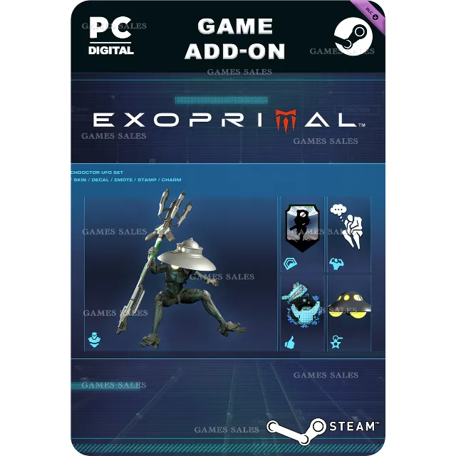 ✅💙EXOPRIMAL - КОМПЛЕКТ «ЗНАХАРЬ: НЛО»💙STEAM GIFT🤖