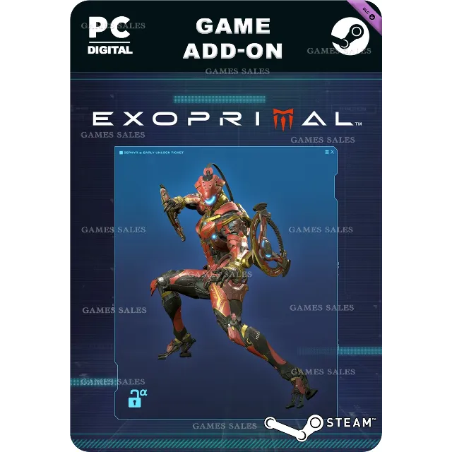 ✅💙EXOPRIMAL - РАННИЙ ДОСТУП К ЗЕФИРУ Α💙STEAM GIFT🤖