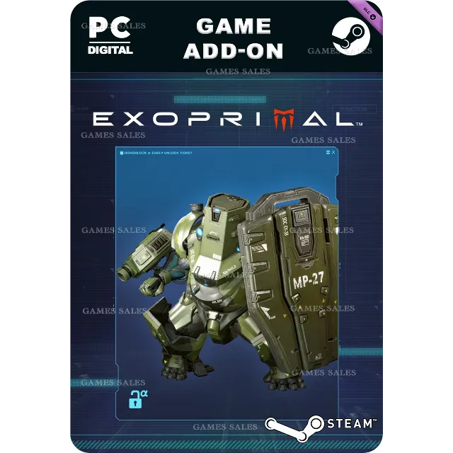 ✅💙EXOPRIMAL - РАННИЙ ДОСТУП К ЗАСЛОНУ Α💙STEAM GIFT🤖