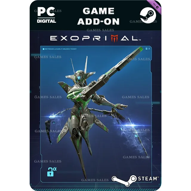✅💙EXOPRIMAL - РАННИЙ ДОСТУП К АЭРОВОЛНЕ Α💙STEAM GIFT