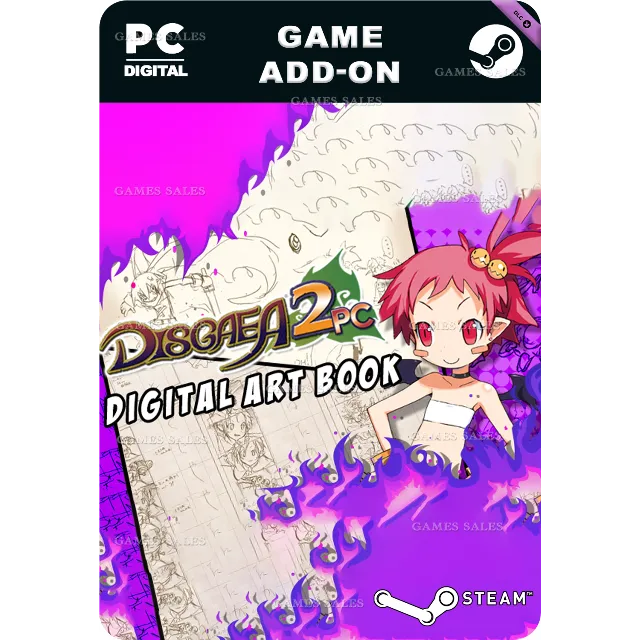 ✅💙DISGAEA 2 PC - DIGITAL ART BOOK💙STEAM GIFT🤖АВТО