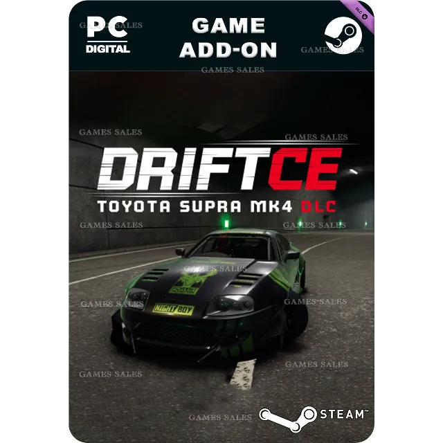 ✅💙DRIFTCE - TOYOTA SUPRA MK4 DLC💙STEAM GIFT🤖АВТО