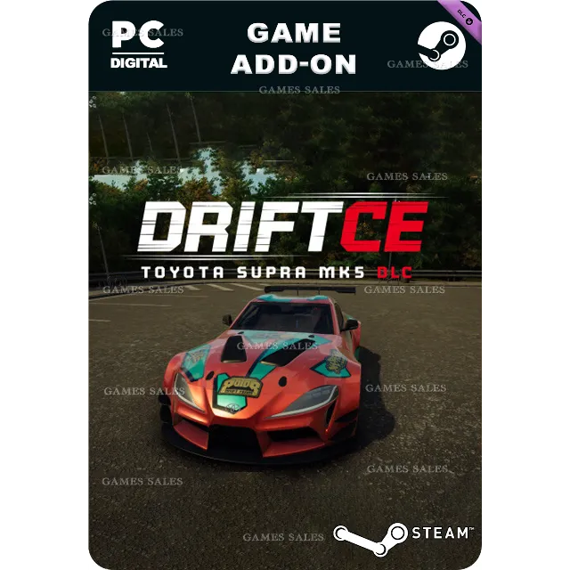✅💙DRIFTCE -  TOYOTA SUPRA MK5 DLC💙STEAM GIFT🤖АВТО