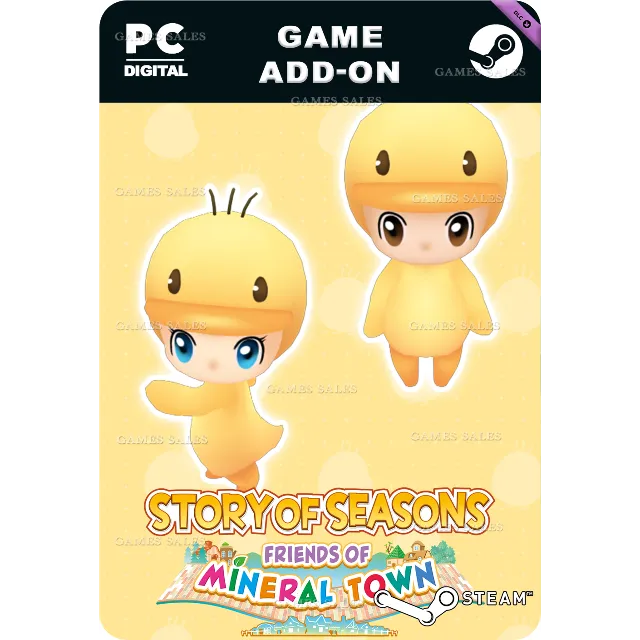 ✅💙STORY OF SEASONS: FRIENDS OF MINERAL - CHICK COSTUME