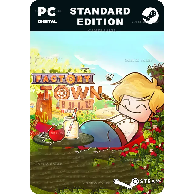 ✅💙FACTORY TOWN IDLE💙STEAM GIFT🤖АВТОДОСТАВКА🤖