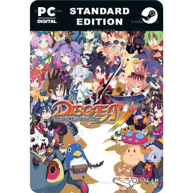 ✅💙DISGAEA 7: VOWS OF THE VIRTUELESS💙STEAM GIFT🤖АВТО