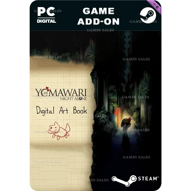 ✅💙YOMAWARI: NIGHT ALONE - DIGITAL ART BOOK💙STEAM GIFT