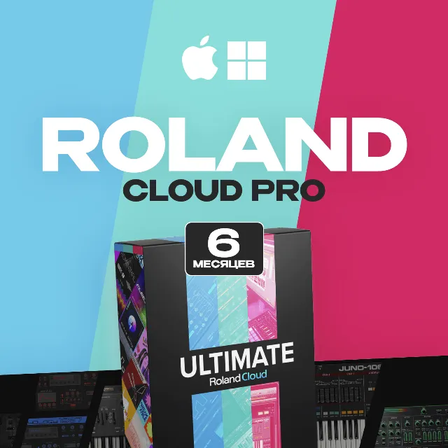 Roland Cloud Pro [Подписка на 6 месяцев] + ДОСТУП К ZENOLOGY Pro