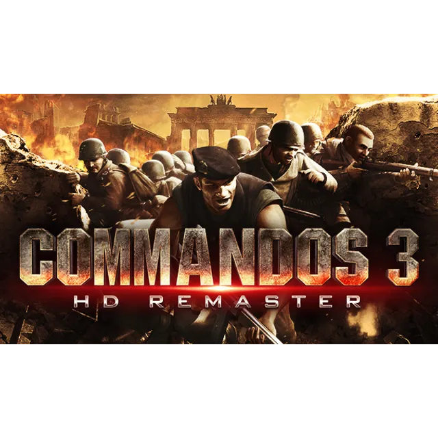 Commandos 3 HD Remaster Steam ключ Global RU/CIS РФ СН