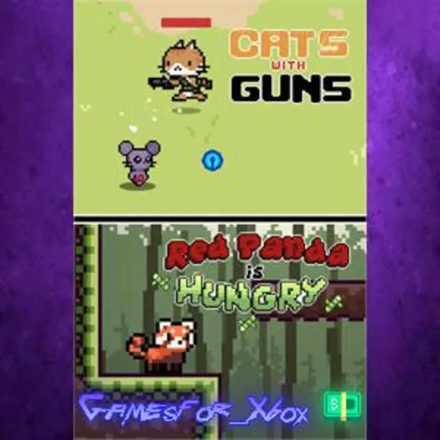 ☀️Red Panda x Cats Bundle XBOX