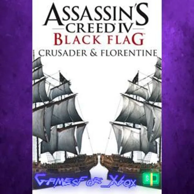 ☀️Assassin’s CreedIV Crusader &amp; Florentine Pack XBOX DLC