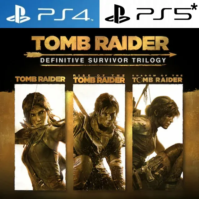 Tomb Raider Trilogy PS4|5* Аренда от 7 дней