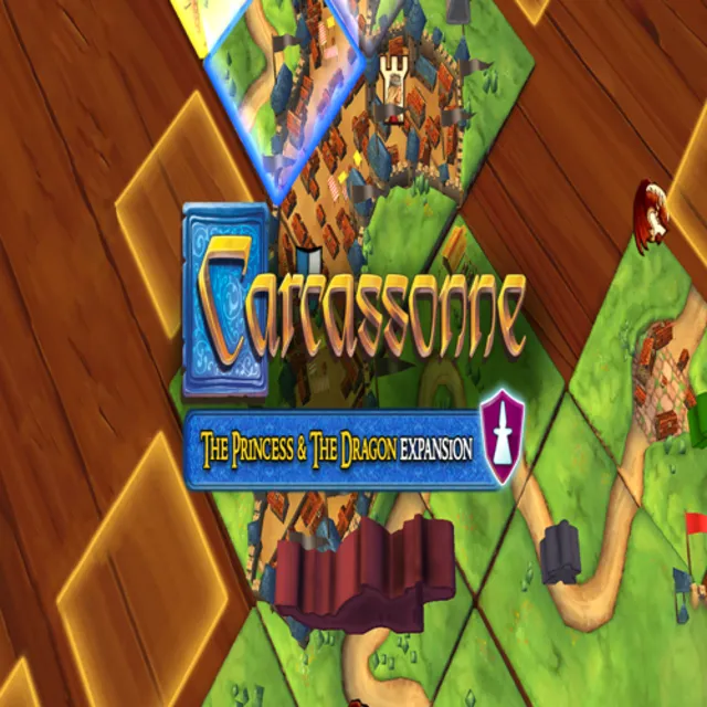 🧸 Carcassonne - The Princess &amp; the Dragon Expansion ✅ 