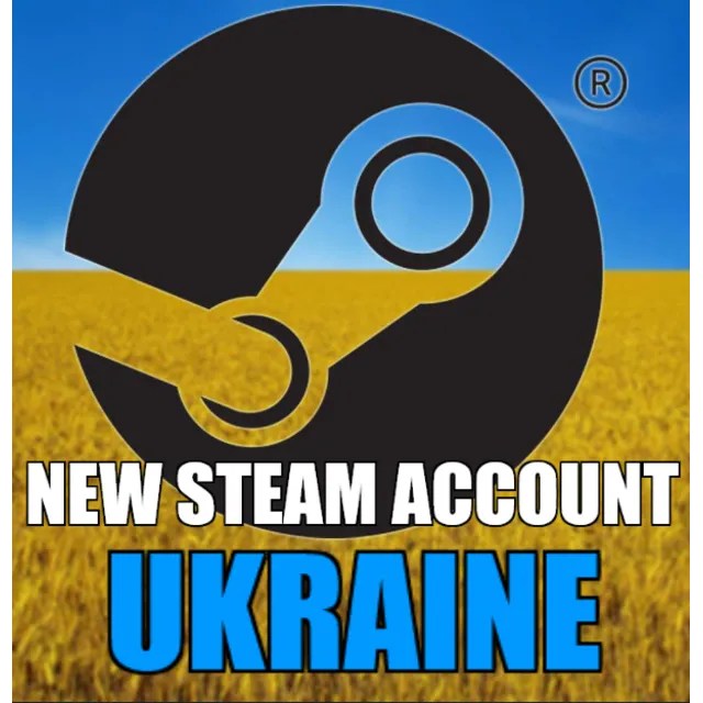 ・НОВЫЙ STEAM АККАУНТ С РЕГИОНОМ・УКРАИНА + ПОЧТА