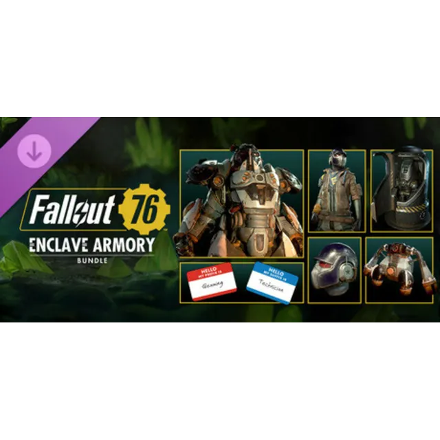 Fallout 76: набор брони Анклава steam DLC