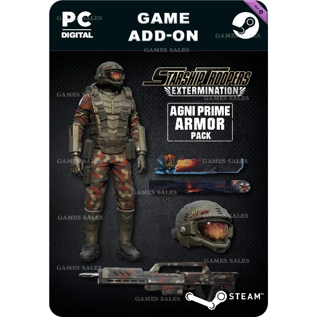 ✅💙STARSHIP TROOPERS: EXTERMINATION AGNI PRIME COSMETIC