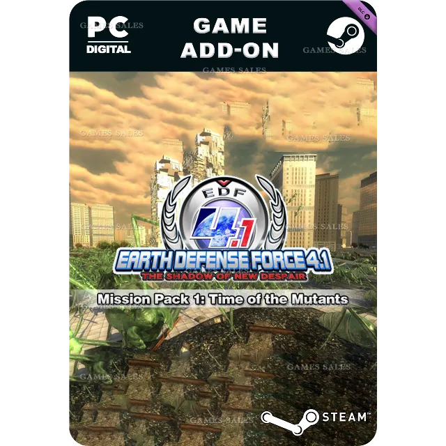 ✅💙EARTH DEFENSE FORCE 4.1 - MISSION PACK 1💙STEAM GIFT