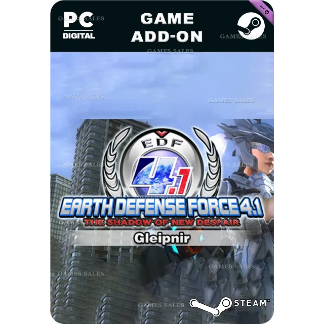 ✅💙EARTH DEFENSE FORCE 4.1 - GLEIPNIR💙STEAM GIFT🤖
