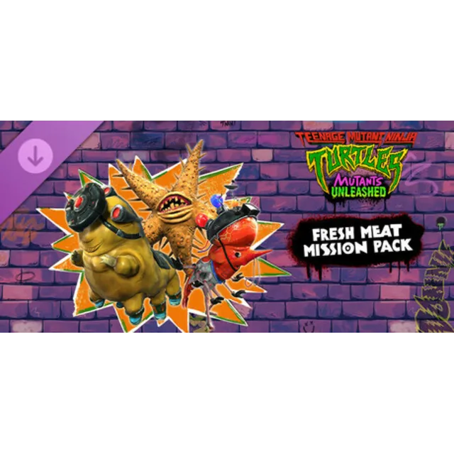Черепашки-ниндзя Мутанты на свободе Fresh Meat steam DL
