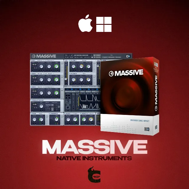 🔴 NATIVE INSTRUMENTS – MASSIVE 🔑 ОФИЦИАЛЬНЫЙ КЛЮЧ