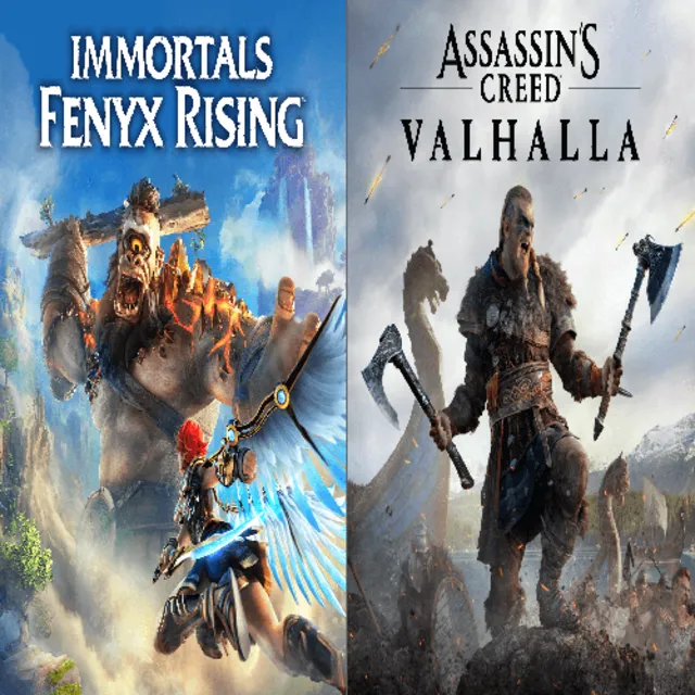 🔴 Assassin’s Creed® Valhalla + Immortals Fenyx Rising™