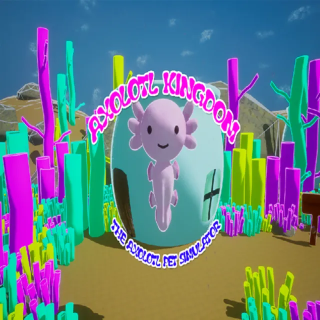 🔴 Axolotl Kingdom ✅ EPIC GAMES 🔴 (PC)