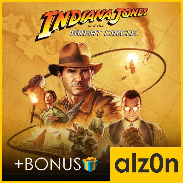 ・Indiana Jones and the Great Circle + 450 игр + ПОДАРОК