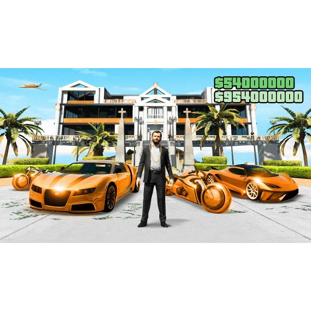 GTA 5 Кастомный аккаунт 2.8+ миллиард $ 6000 LVL +Почта