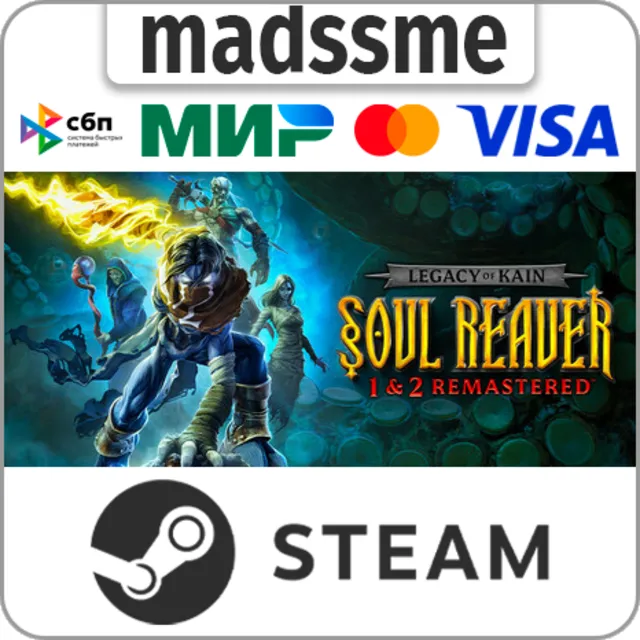 Legacy of Kain Soul Reaver 1&amp;2 Remastered * RU/СНГ/TR