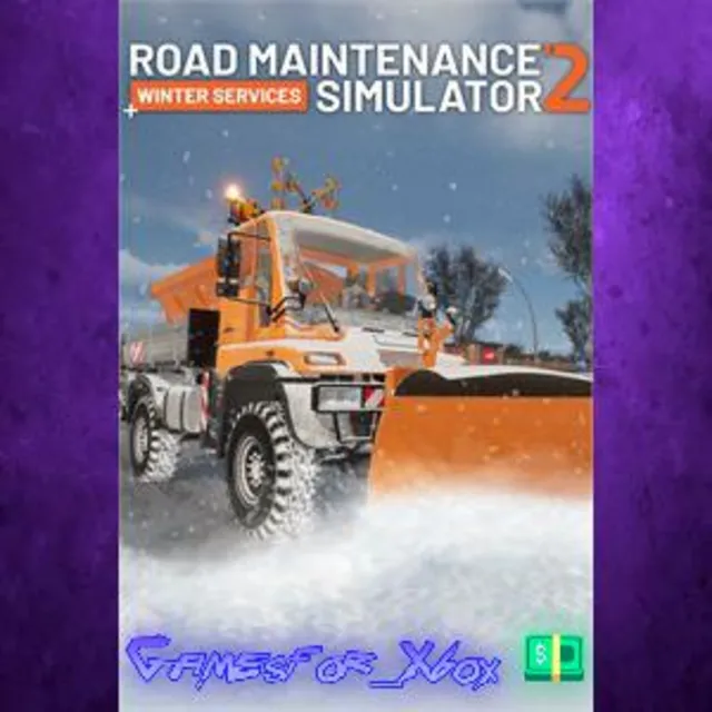 ☀️Road Maintenance Simulator 2 + Winter Services XBOX
