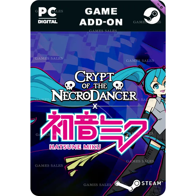 ✅💙CRYPT OF THE NECRODANCER: HATSUNE MIKU CHARACTER DLC