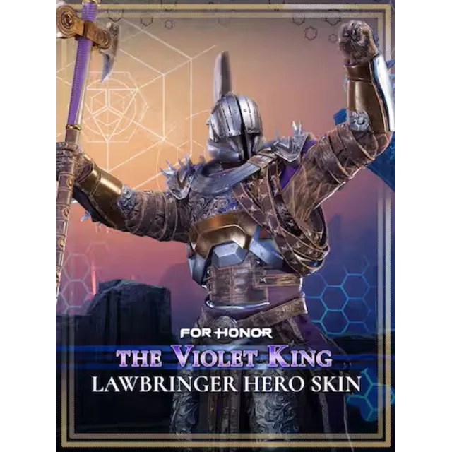 FOR HONOR The Violet King - Lawbringer Hero Skin ⁕EGS⁕