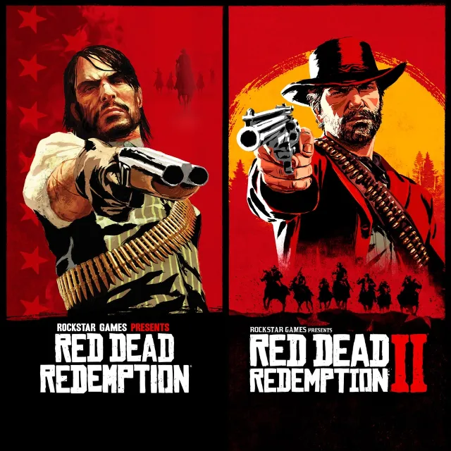 Комплект Red Dead Redemption и Red Dead Redemption 2 PS4 PS5 ПСН PLAYSTATION