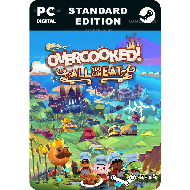 ✅💙OVERCOOKED! ALL YOU CAN EAT💙STEAM GIFT🤖АВТО