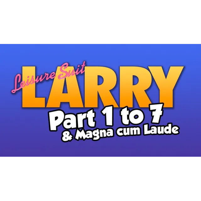 Leisure Suit Larry Retro Bundle 1 2 3 5 6 7 Magna Cum🎁