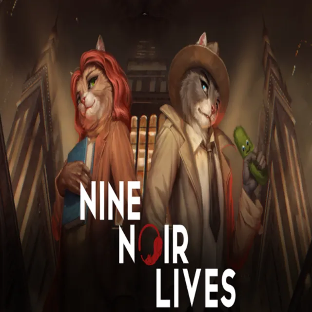 🔴 Nine Noir Lives ✅ EPIC GAMES 🔴 (PC)