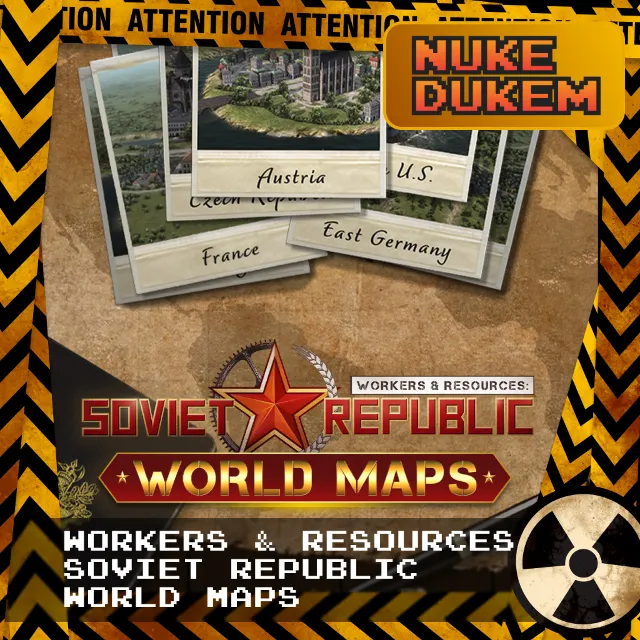 РФ+СНГ | Workers &amp; Resources: Soviet Republic - World Maps | STEAM КЛЮЧ