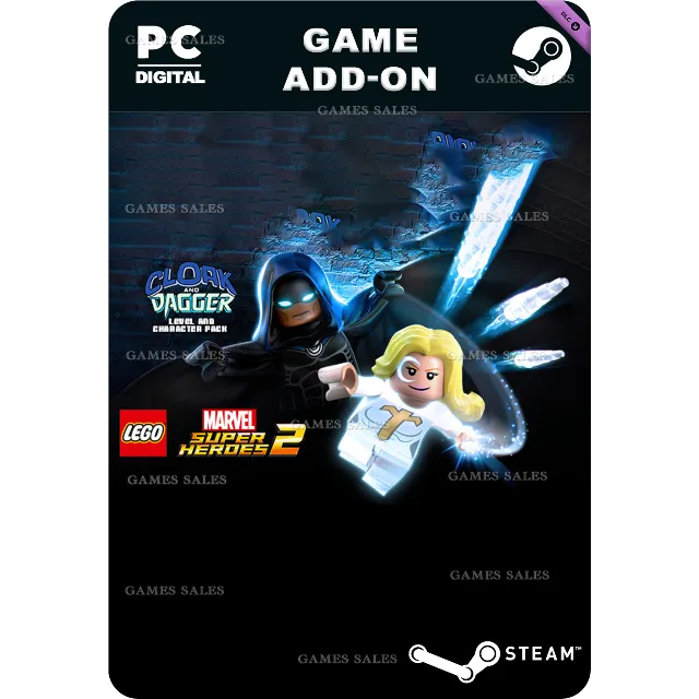 ✅💙LEGO MARVEL SUPER HEROES 2 - CLOAK AND DAGGER💙STEAM