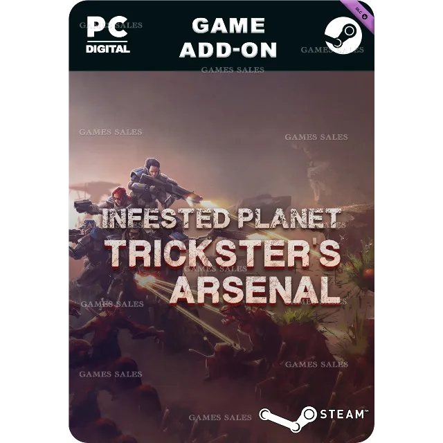 ✅💙INFESTED PLANET - TRICKSTER'S ARSENAL💙STEAM GIFT🤖