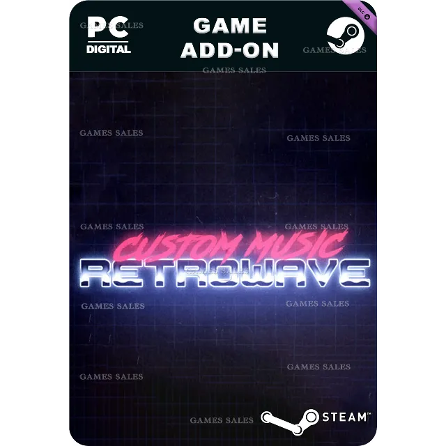 ✅💙RETROWAVE - CUSTOM MUSIC💙STEAM GIFT🤖АВТОДОСТАВКА🤖